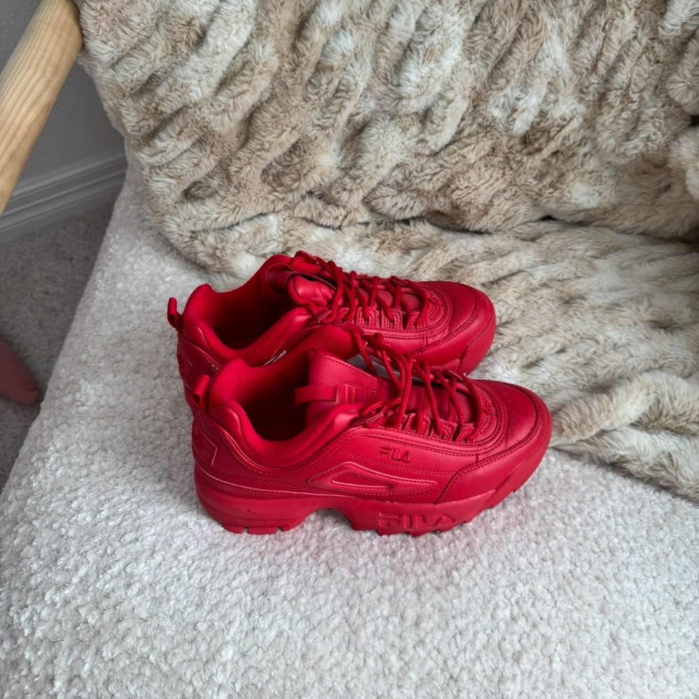 Fila Bold Red Sneakers